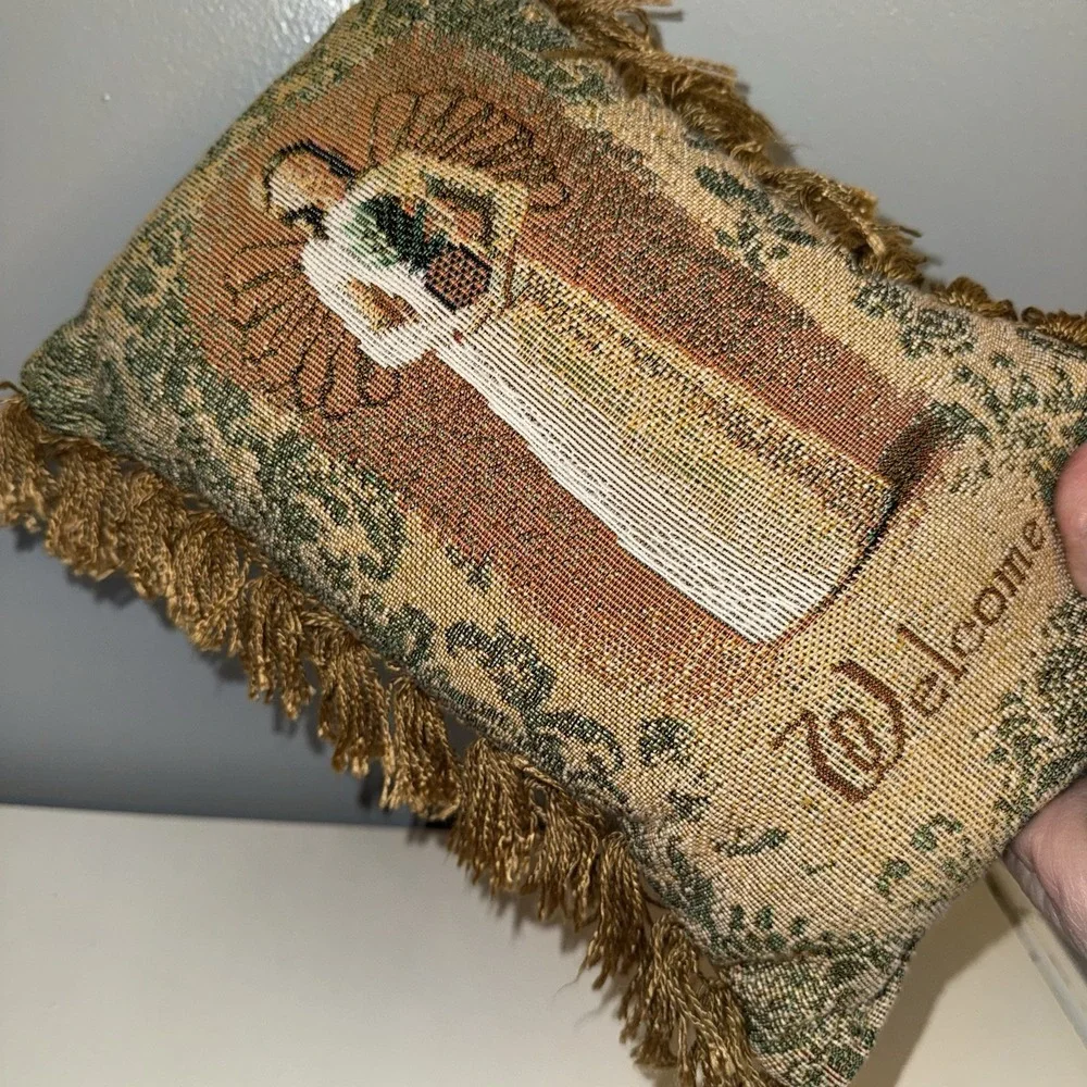 Willow Tree Welcome Tapestry‎ Pillow 8x12
